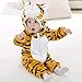 IDGIRL baby girls and boys' Flannel Cotton rompers Tiger-80CM Tiger 6-12 Months