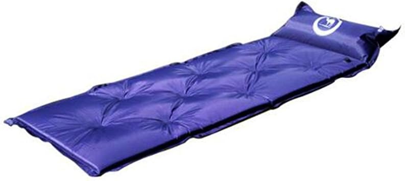 Amazon Shamo Camel キャンピングマット エアピロー付 エアマット キャンプ マット エアーマット キャンプマット 自動膨張式 インフレータブル 軽量 コンパクト Cm 025 ブルー Shamo Camel エアーマット エアーベッド