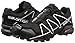 Salomon Men's Speedcross 4 GTX Trail Running Shoes, Black/Black/SILVER METALLIC-X, 9.5
