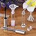 eBoot 8 ml/ 10 ml Empty Mascara Tube Eyelashes Tube Eyelash Cream Container Bottle with Wand Rubber Inserts Funnels Transfer Pipettes for Mascara Castor Oil DIY