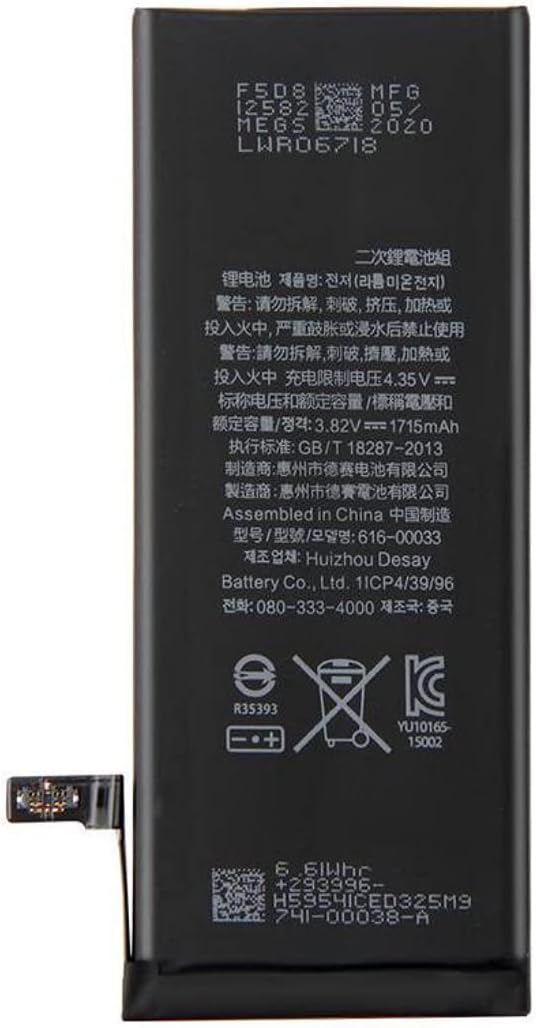 Battery for iPhone 6s Original Replacement A1633, A1688, A1691, A1700