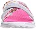 Skechers Performance Womens Go Walk Fiji Flip Flop,White Flower,9 M US