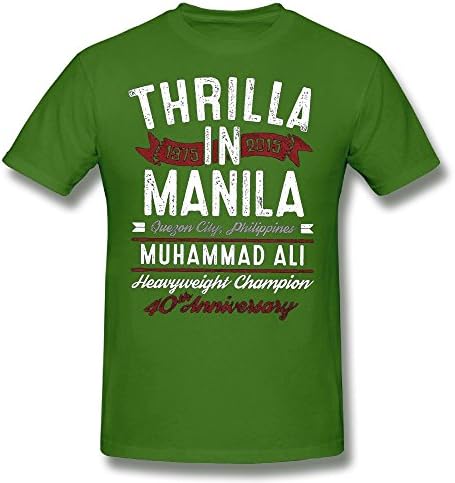 Delaware Print House Muhammad Ali Thrilla in Manila Cassius Clay The Greatest Champ Adult Shirt S-4XL