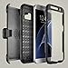 Galaxy S7 Edge case, Samcore Full body Protective Shock Reduction Belt Clip Case With Rugged Holster, WITHOUT Built in Screen Protector for Samsung Galaxy S7 Edge [BLACK]