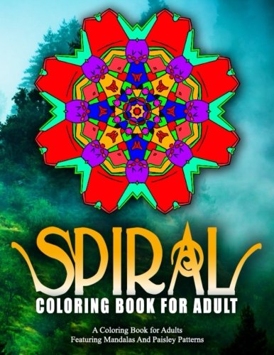 SPIRAL COLORING BOOKS FOR ADULTS - Vol.18: women coloring books for adults (Volume 18)