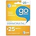 25 AT&T Go Phone Refill Card - Shipped by Amazon