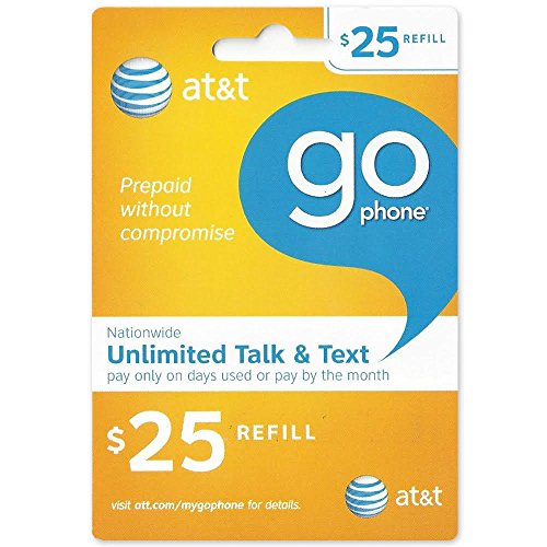 UPC 019962698262, 25 AT&amp;T Go Phone Refill Card - Shipped by Amazon