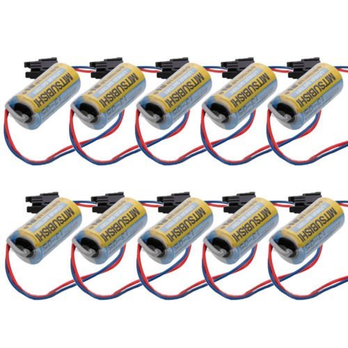 A6BAT PLC Lithium Battery 2/3A 3.6V 1700mAh with Plug US For Mitsubishi ...