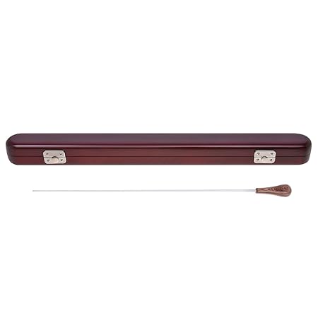 Rhythm Band Musik Regisseur Dirigent CONDUCTING Taktstock mit Holz Fall Rot 1