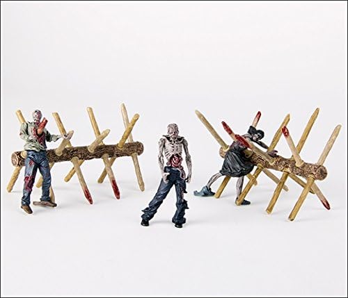 McFarlane Walking Dead TV Walker Barrier Building Set