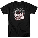 Suicide Squad Adult T Shirt | Squad Splatter