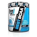 BPI Sports Best BCAA Powder, Branched Chain Amino Acids, Arctic Ice - Build Muscle, Improve Recovery and Enhanced Energy Levels 30 Servings, 10.58 Ounce