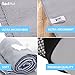 Bodi Towel Quick-Dry Lightweight Super-Absorbent Large Microfiber Towel, Grey, 130cm x 80cm