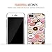 iPhone 7 Plus / iPhone 8 Plus Case, Eouine Soft TPU Silicone Bumper Cover [Shock Absorption ] Clear Protective Cases for Apple iPhone 7 Plus / iPhone 8 Plus 5.5 inch, Donuts