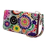 Belvah Quilted Zip-around Wallet