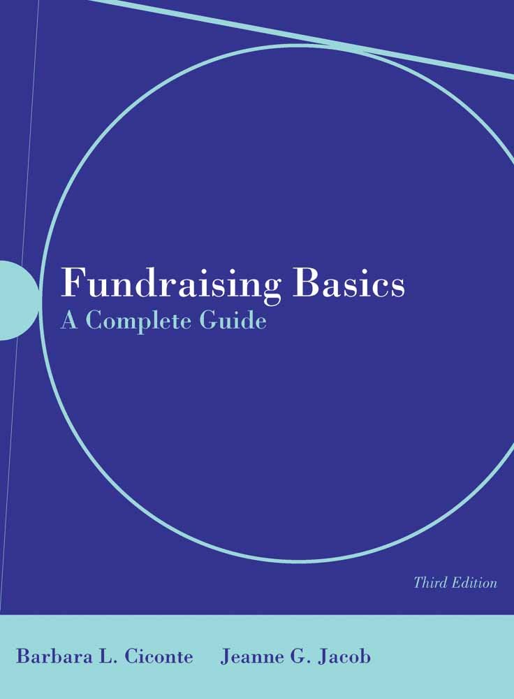 Fundraising Basics A Complete Guide Barbara L Ciconte Jeanne