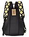 Backpack for Girls, COOFIT Girls Backpack School Bags Bookbags Cute Backpack Kids for School (Black and yellow)
