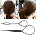 Hair Accessoriesn Kit LuckyFine Magic Hair Styling Clip Pads Foam Sponge Hairpins Bun Donut Accessory Maker Tool