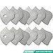 BASE CAMP Authentic Replacement Parts, Active Carbon Filters Only for Mesh or Neoprene Face Cover, 12 Pack