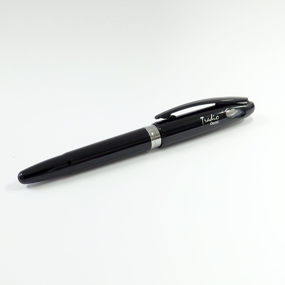 Pentel TRF94 Tradio Plume Fountain Pen - Black, Blue,White - Image 3