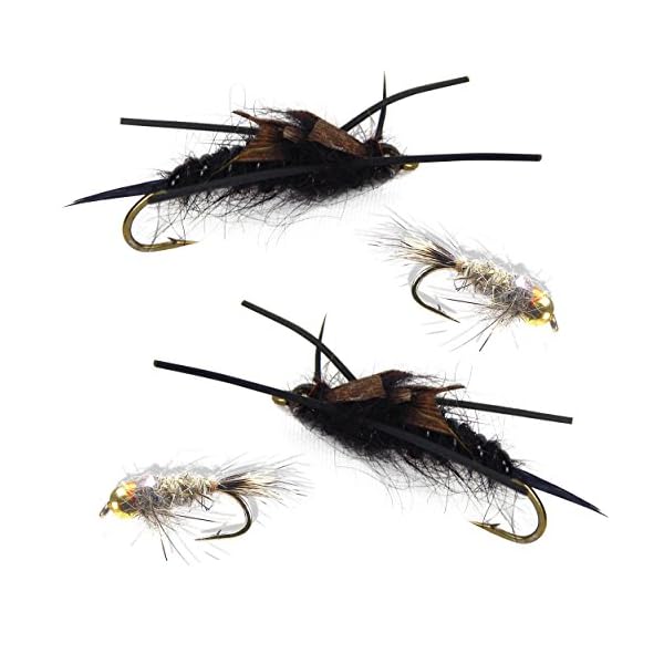 Go-to-Trout-Fly-Fishing-Nymph-Assortment-12-Flies Go-to-Trout-Fly-Fishing-Nymph-Assortment-12-Flies