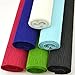 Star Packing Best Crepe Paper Roll 20 inches Wide x 8ft Long | 42 Colors Available 13.5 Square Feet Pack (6 Rolls, Holiday Colors)