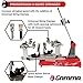 Gamma Progression II 602 FC: 360 Degree Rotation Tabletop Racquet Stringer Machines with Stringing Accessories / Racket String Tools - Machine Strings Racquetball, Squash, Tennis or Badminton Rackets