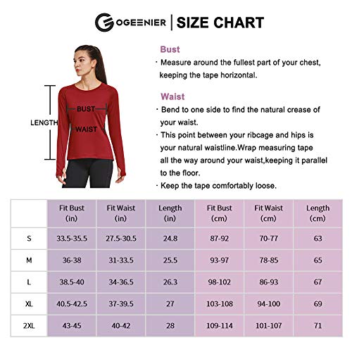 Ogeenier Dames sportshirt met lange mouwen workout running hemd met duimgaten - Image 7