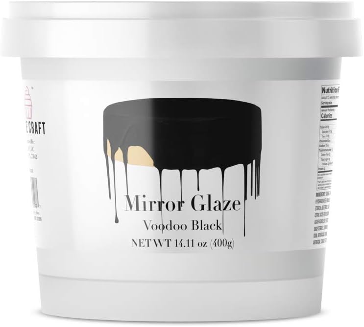Voodoo Black Mirror Glaze 400g