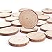 Natural Wood Slices 35 Pcs 2.4