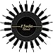Xtava 33mm Natural Double Bristle Hair Brush - Volumizing and Detangling Blow Dryer Round Brush with Soft Boar Bristle - Professional Blow Drying Hair Brushes for Women with Fine Thick or Curly Hair