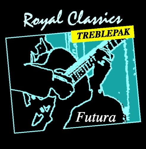 Royal Classics RC20T Futura Nylon Guitar String Treblepak, Medium Tension