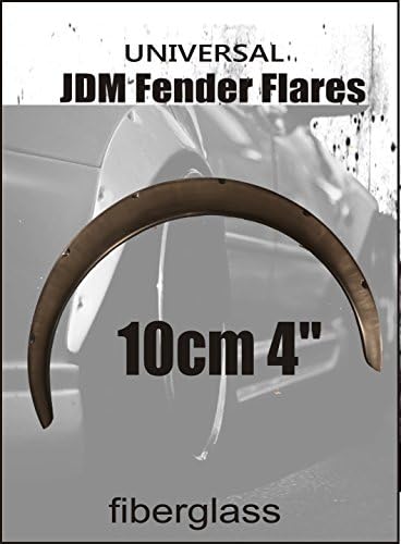 Oleh Pesotskyi 10cm 4" JDM Fender Flares Fiberglass Universal