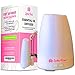 Aromatherapy Diffuser for Essential Oils by Leven Rose Humidifier for Stress Relief + Sleep Improvement - 100ML