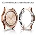 EZCO 2-Pack Case Compatible with Samsung Galaxy Watch 42mm, Soft TPU Plated Case Protector Bumper Shell for Galaxy Smart Watch 42mm SM-R800