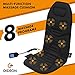 Gideon™ Powerful Vibrating Massager Seat Cushion for Back, Shoulder and Thighs with Heat Therapy / 8-Massaging Programs - Massage, Relax, Sooth and Relieve Thigh, Shoulder and Back Pain