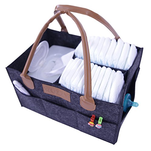 Baby Diaper Caddy Organizer | Mommy Diaper Stacker Bag For Boys or
Girls (Unisex Color) | Portable Nursery Storage & Organizer For Infant
Items & Accessories by WUZZY Baby Diaper Caddy Organizer | Mommy Diaper Stacker Bag For Boys or
Girls (Unisex Color) | Portable Nursery Storage & Organizer For Infant
Items & Accessories by WUZZY