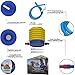 Exercise Ball Balance Anti-Burst Balls | Best Professional Stability Set – Yoga Large Thick Fitness Ball With Pump & Accessories, Extra Pins For Valve, Premium Elastic Loop &Hard Cover Workout Guide …