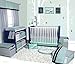 Bacati Noah Tribal 10 Piece Nursery-in-a-Bag Cotton Percale Unisex Crib Bedding Set, Mint/Navy