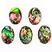 25x18mm Oval Cabochon CAB Flatback Semi-precious Gemstone Ring Face (Multi-Color Sea Sediment Jasper & Pyrite)