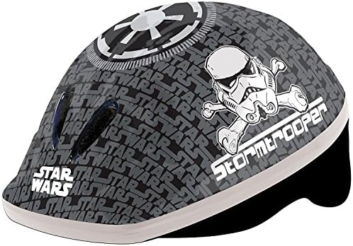 Star Wars Boy Stormtrooper Safety Helmet, Black/White, Size 52-56