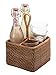 KOUBOO Laguna Bottle Caddy, Honey Brown