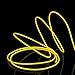 Onite US-20EL-02YL 16.4ft Yellow Neon Glowing Strobing Electroluminescent EL Wire Light with Battery Pack Controller for Parties, Halloween, Automotive, Advertisement Decoration