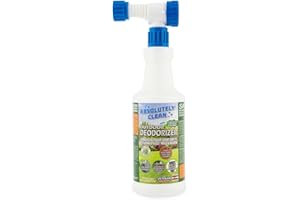 Amazing Outdoor/Yard Deodorizer - Just Spray & Walk Away - Pet Waste & Outdoor Odors - Works on Grass, Astroturf, Decks, Fenc