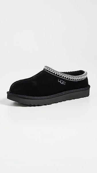 UGG WOMEN’S TASMAN II SLIPPER, BLACK, 7