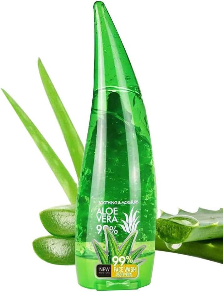 Mr. Gadget's Solutions 99% Aloe Vera Gel Hydrating, Moisturizing, Soothing Glowing Skin For Both Men and Women-120ML