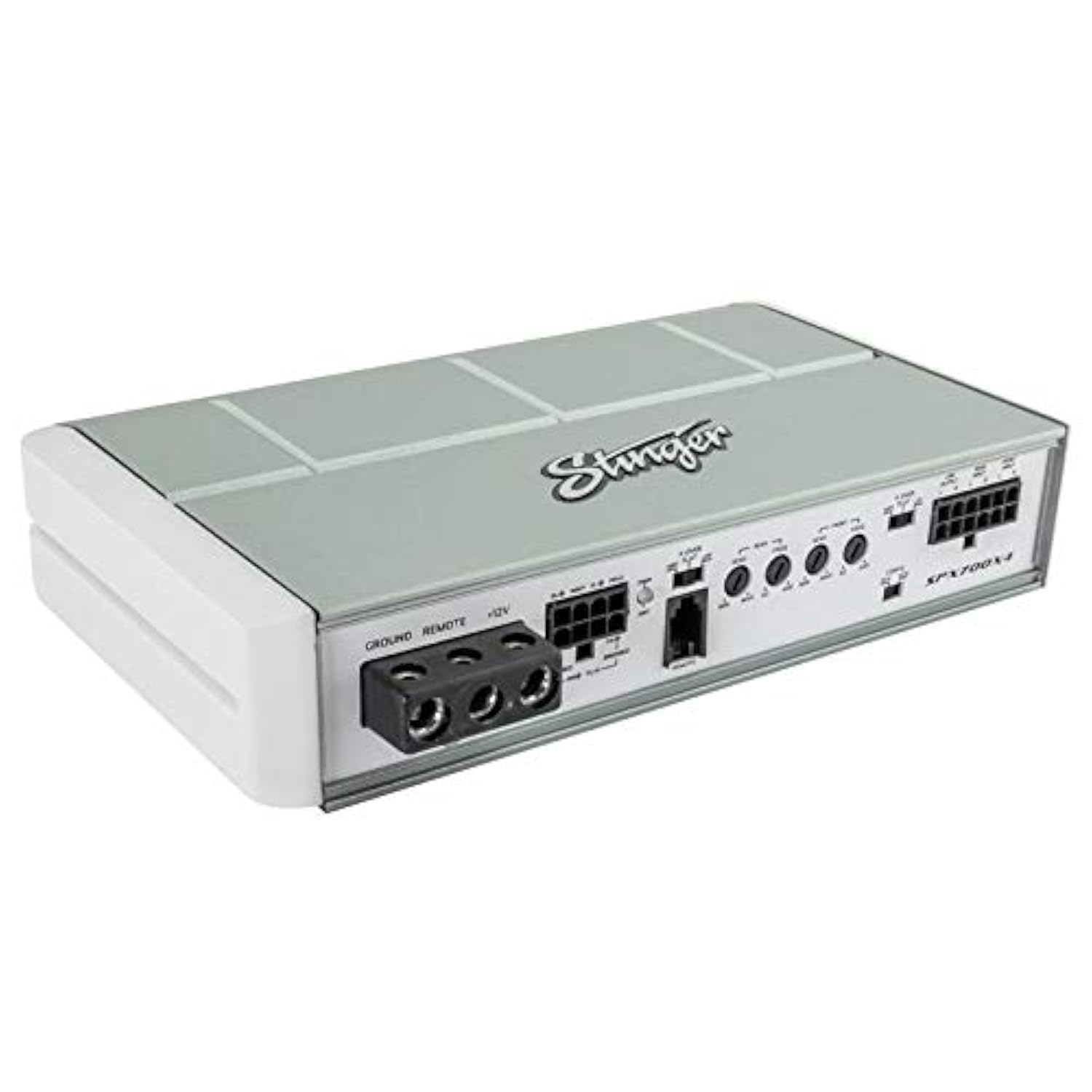 Stinger SPX700X4 700 W 4-Channel Class D Marine Audio Powersport Micro Amplifier