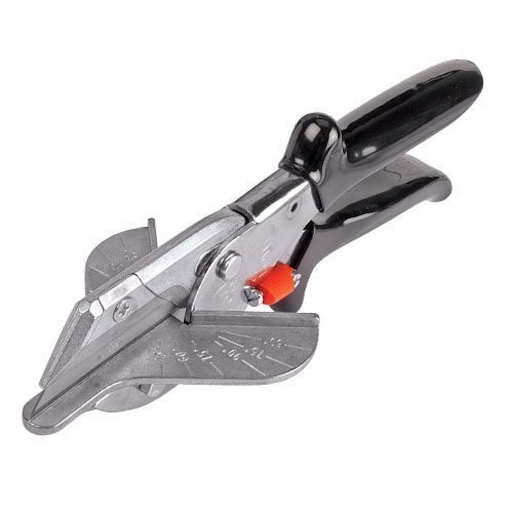 Trend Hand Mitre Shear, 45° Angled Wings, Trapezoidal Blade, Perfect Cuts for Mouldings & Seals, HM/Shear/A