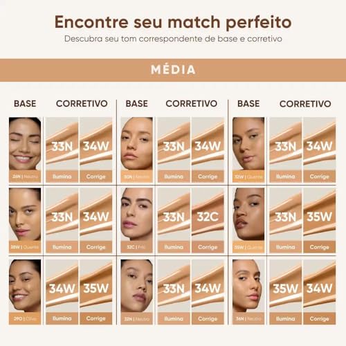Mascavo Soft Blur Corretivo Líquido 34w 6g