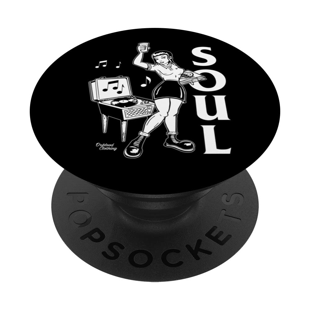 Northern Soul All Nighter Keep The Faith Soulie Soul Girl PopSockets Swappable PopGrip